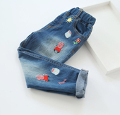 Pantalon fille en Toile de coton - Ref 2062260 Image 15