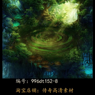 996引擎专用传奇地图全新高清真彩传奇素材复古套图dt152