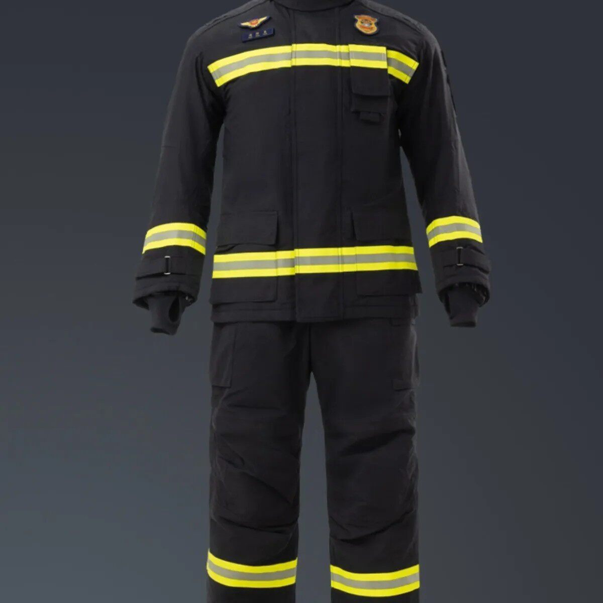 2024款上海赞瑞消防战斗服阻燃救援服防火衣服灭火防护服库存全新