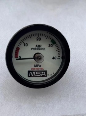 高压泵打气机威卡WIKA高压力表夜光MSA梅思安瓶阀高压表40Mpa压力