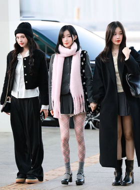 ROMANTIC TIGER ASA同款25新款提花百搭设计感格纹印花丝袜连裤袜