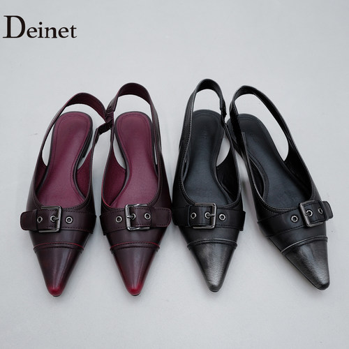 韩国设计师品牌女鞋穆勒鞋