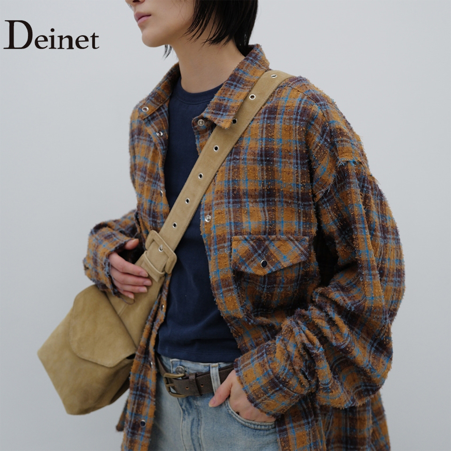 韩国设计师品牌简约宽松衬衫