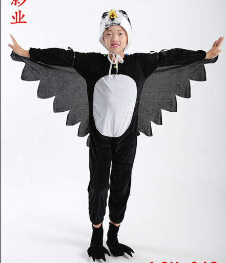 元旦新款儿童燕子演出服装幼儿大雁舞蹈服动物服小燕子表演服