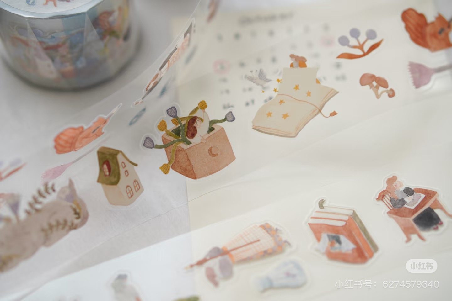 thumbnail for [Moriku] 2025.10 New product [tape sub-pack whole volume] [label sticker] [stamp] collection