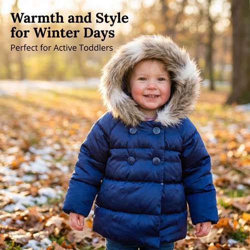 【现货】美国OLD NAVY红色缎面节日加厚男童男婴女童女婴带帽棉服