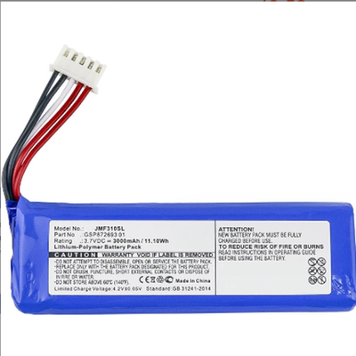 适用JBL Flip 4 JBL Flip 4音响电池GSP872693 01