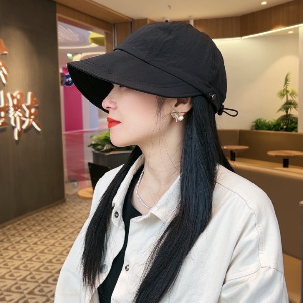 遮阳休闲显脸小鸭舌渔夫帽