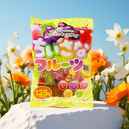 日本理本RIBON什锦水果味糖果