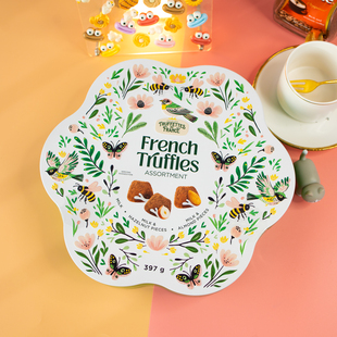 法国开市客进口坚果巧克力礼盒综合零食品铁盒装情人节送礼新年