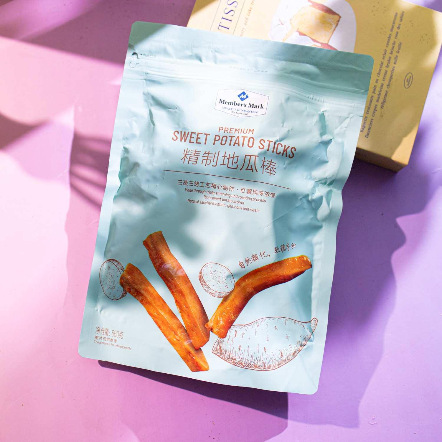 山姆超市精制地瓜棒四川自然糖化