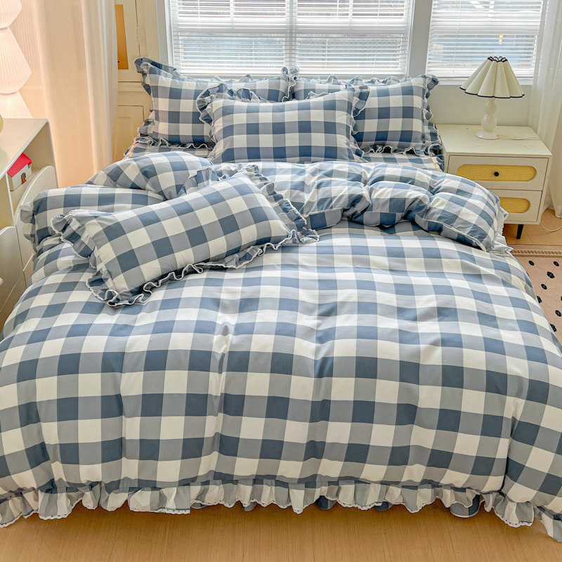 纯色被套单件单人大学生宿舍1.5/1.8/2米m被罩双人150床200四季款