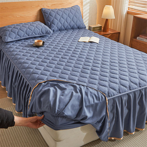 2025新款床裙三件套二合一可拆卸