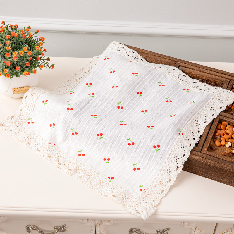 纯棉防尘罩茶台茶具茶托盘长方形防灰尘遮盖巾茶海盖布打印机盖布