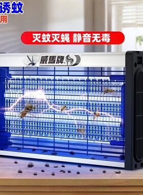 LED蚊蝇诱灭器 无辐射家庭餐饮宾馆检查用电击式子驱蚊蝇灭蚊蝇灯