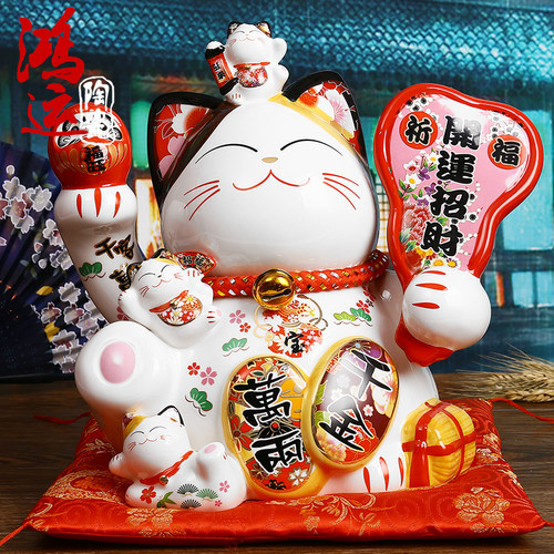 日本千金万两储蓄罐创意招财猫