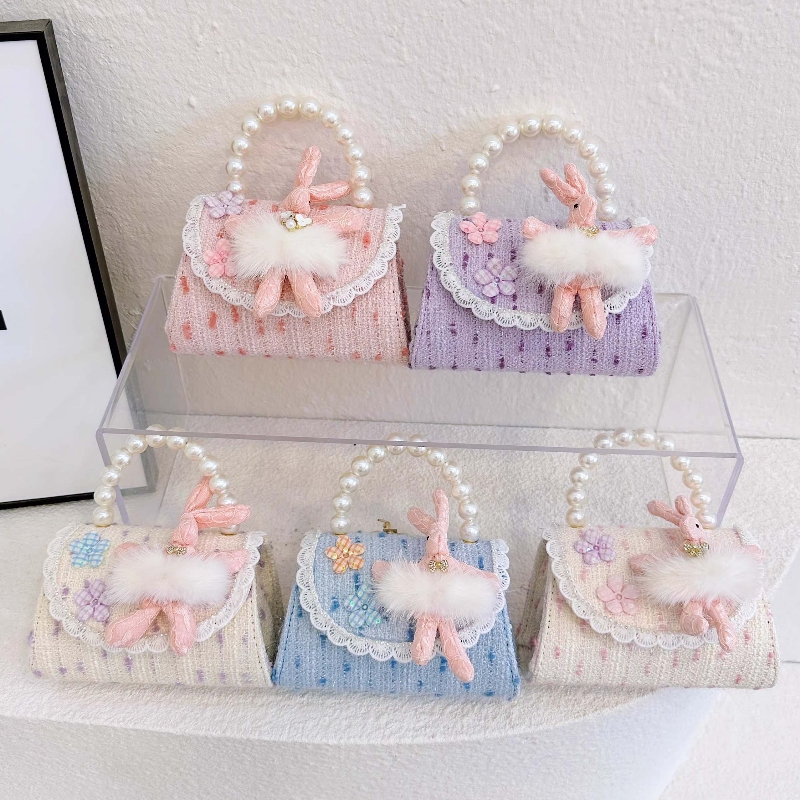 新款儿童可爱小香风斜挎包