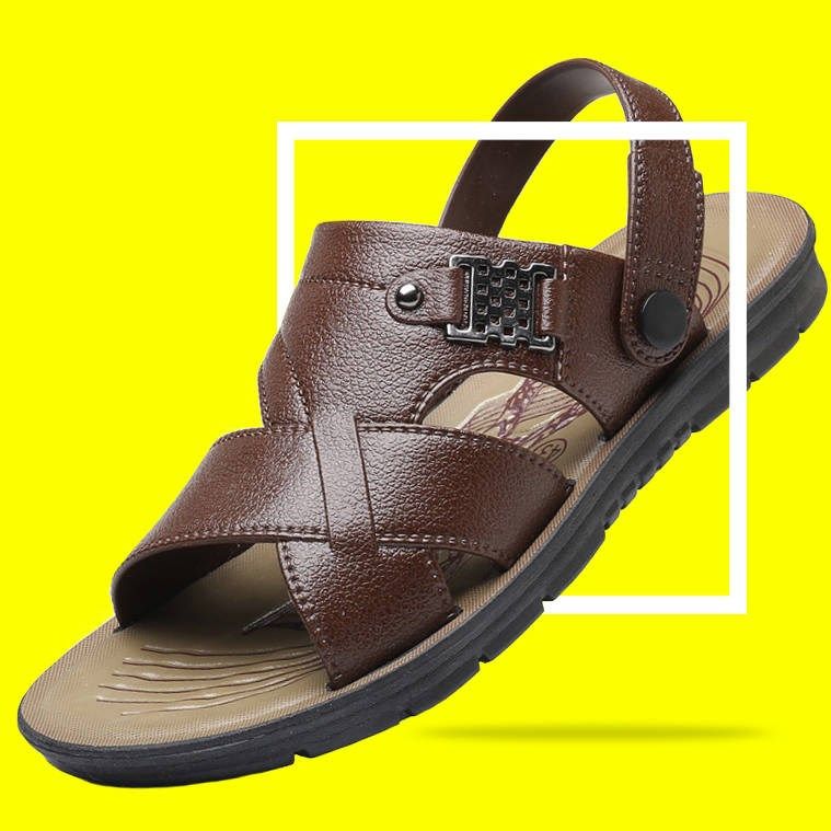 【质保一年】夏季透气男凉鞋软底耐磨防滑凉拖鞋男士凉拖两用鞋拖|msdalam kategori Kasut lelaki popular, Sandal - dari Buy2taobao.com untuk memberikan perkhidmatan ejen Taobao profesional membeli