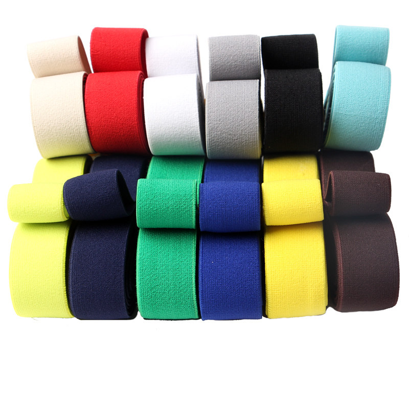 松紧带宽加厚弹力松紧绳扁橡皮筋松紧带辅料彩色松紧带弹力带皮筋