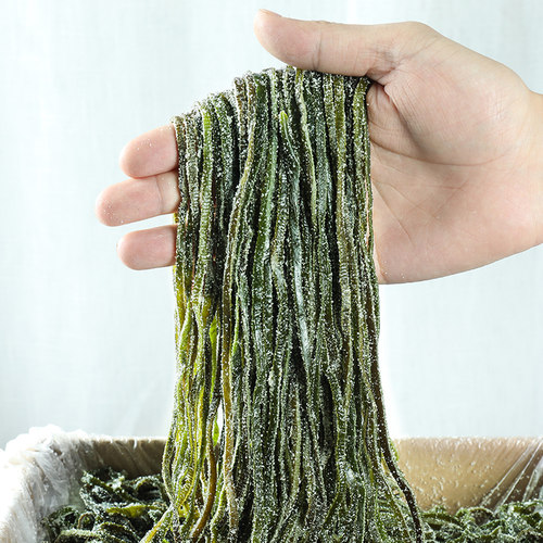 盐渍海带丝5斤荣成新鲜海菜商用整箱半干货非特级海带丝凉拌昆布 - 封面