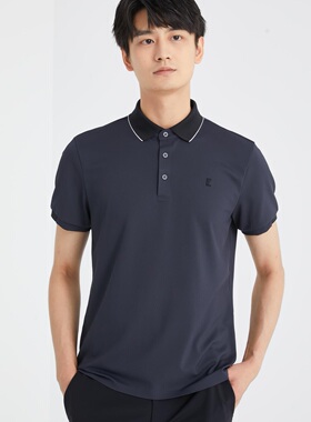利家男装夏季翻领短商务袖T恤男POLO衫24XTX9091S 9092 9094 9095