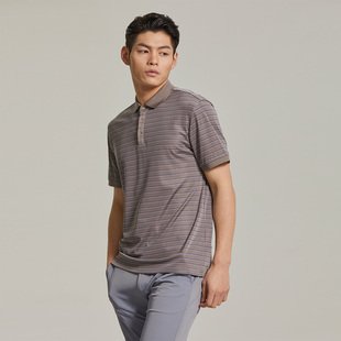 翻领T恤桑蚕丝polo衫 G2XTX1502Y 正品 1501Y利家新款 休闲商务男装