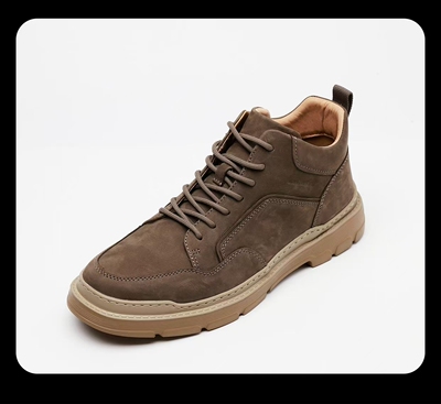 男鞋春季新款男士休闲鞋真皮马丁靴男靴子24QXL30301