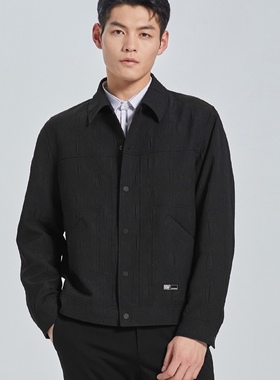 G4QJK0071Y利家男装春秋新款时尚休闲夹克外套