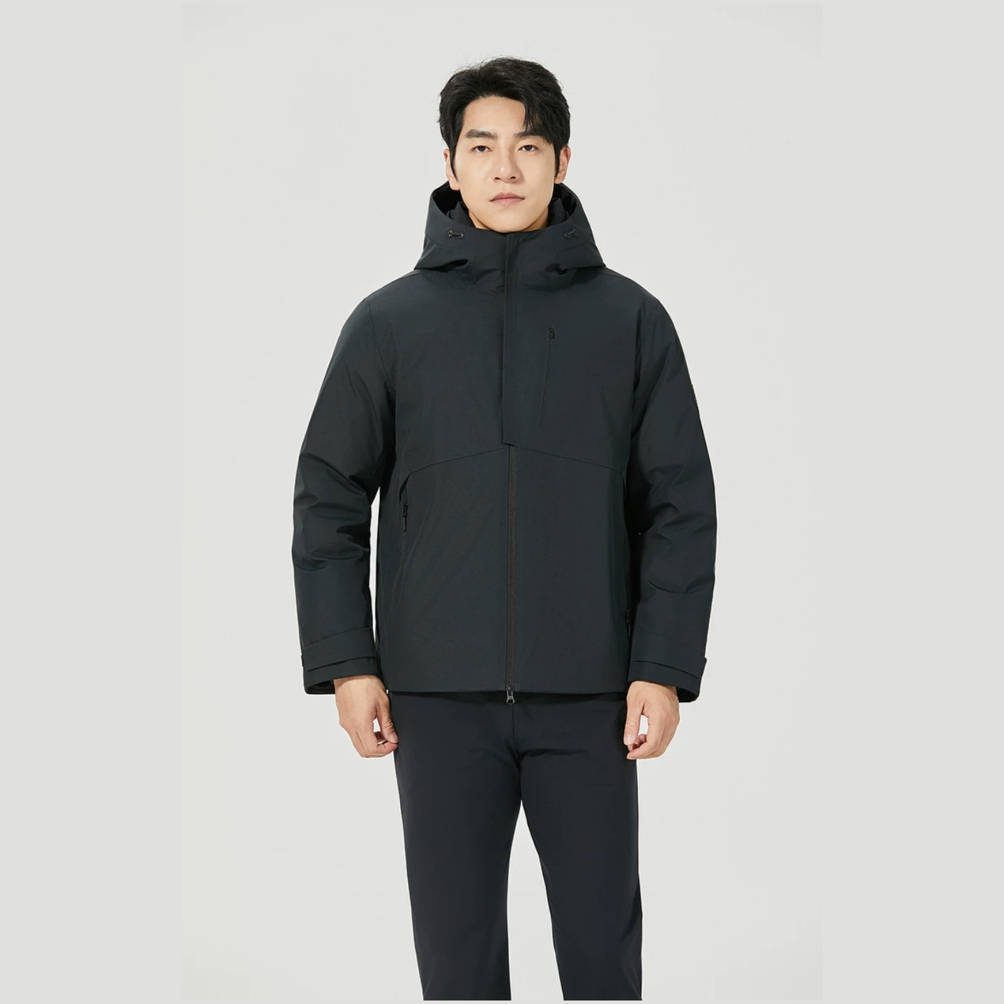 B5DRF2301Y利家冬季新款时尚百搭连帽保暖舒适羽绒服外套