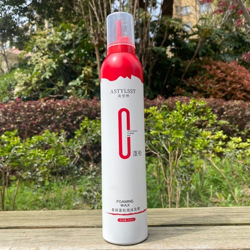 ASTYLSST0摸摸卷造型师FOAMINGWAX莹润蓬松曲卷泡沫发蜡弹力保湿