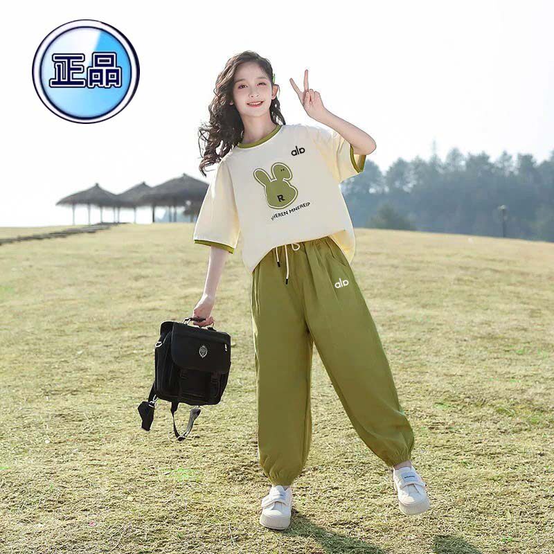 奥莱专柜女童运动套装夏季2026