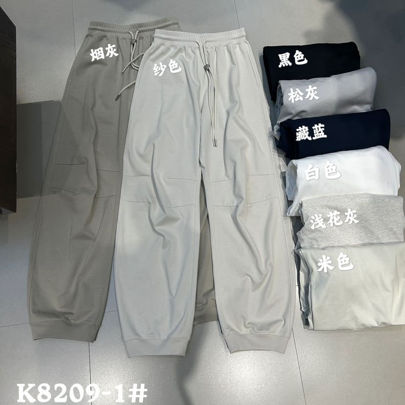 直筒收脚薄款卫裤JYJ静雅8209-1