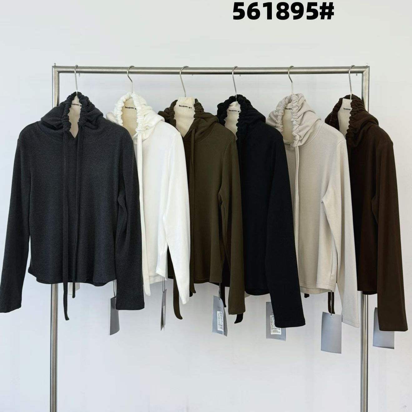 胖mm慵懒休闲风磨毛打底卫衣T恤