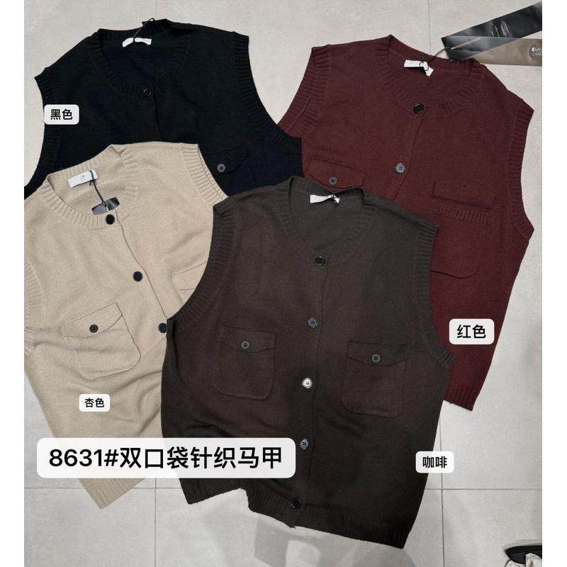 小王家8631秋季韩版宽松大码胖mm慵懒双口袋叠穿针织背心马甲外套,女装/女士精品,马夹,淘宝优惠券,粉丝福利购,淘宝优惠卷