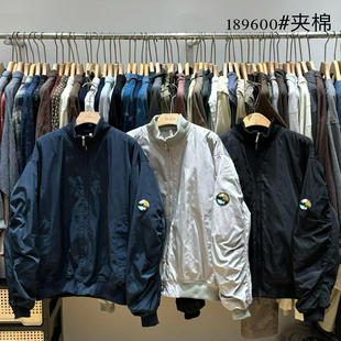 非本189600秋冬新款日系宽松大码胖mm休闲慵懒风加棉棉服夹克外套