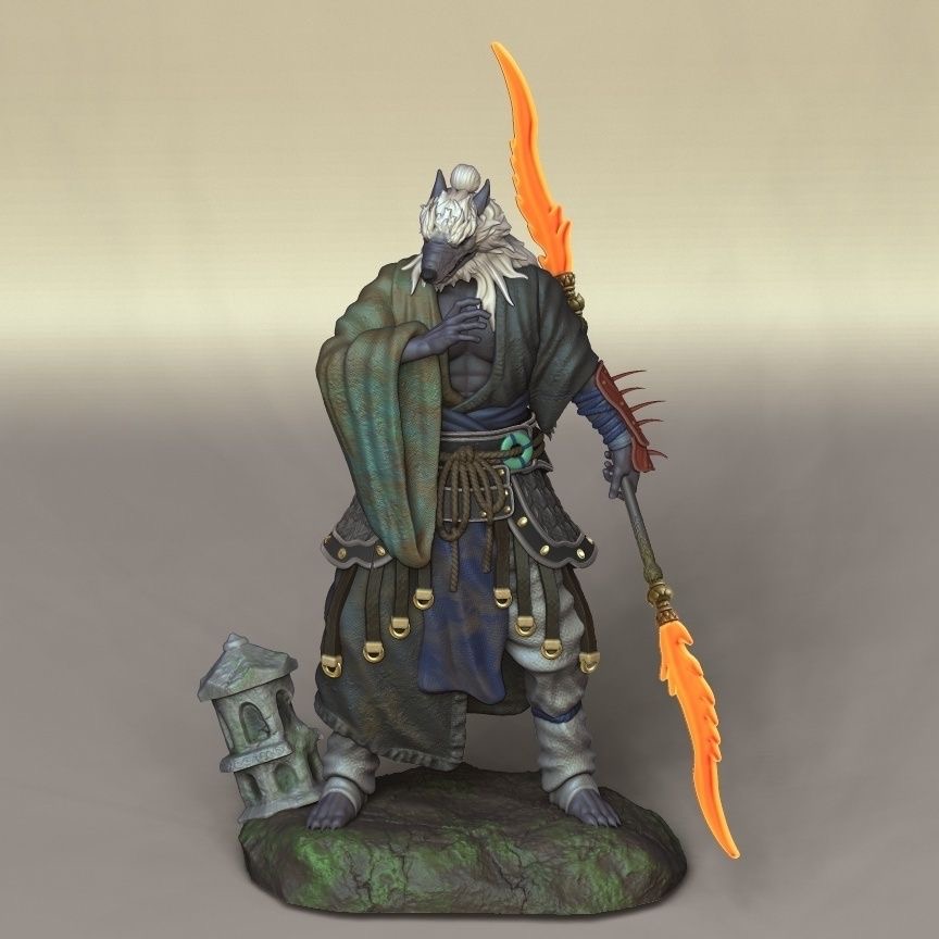 黑神话悟空广智手办diy涂装高精度树脂3d打印gk白模摆件装饰品