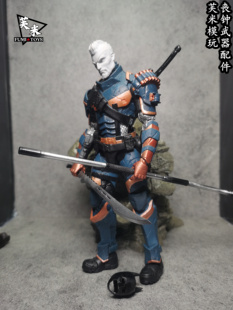 现货-麦克法兰1/12丧钟武器配件 长棍子 mezco 模型6寸兵人蝙蝠侠