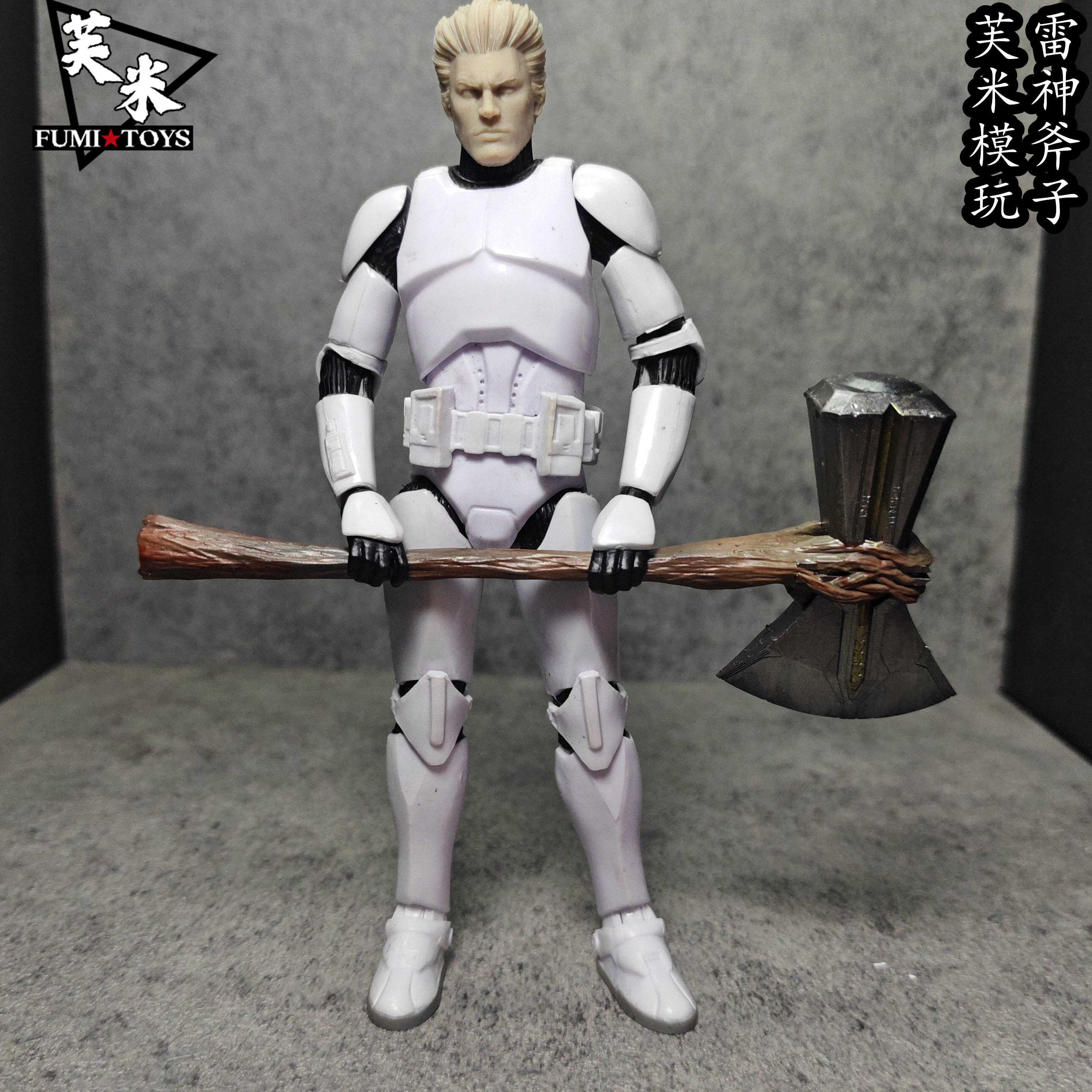 现货-SHF ml雷神1/6 1/12斧子 风暴战斧 复仇者联盟 6寸人偶 兵人