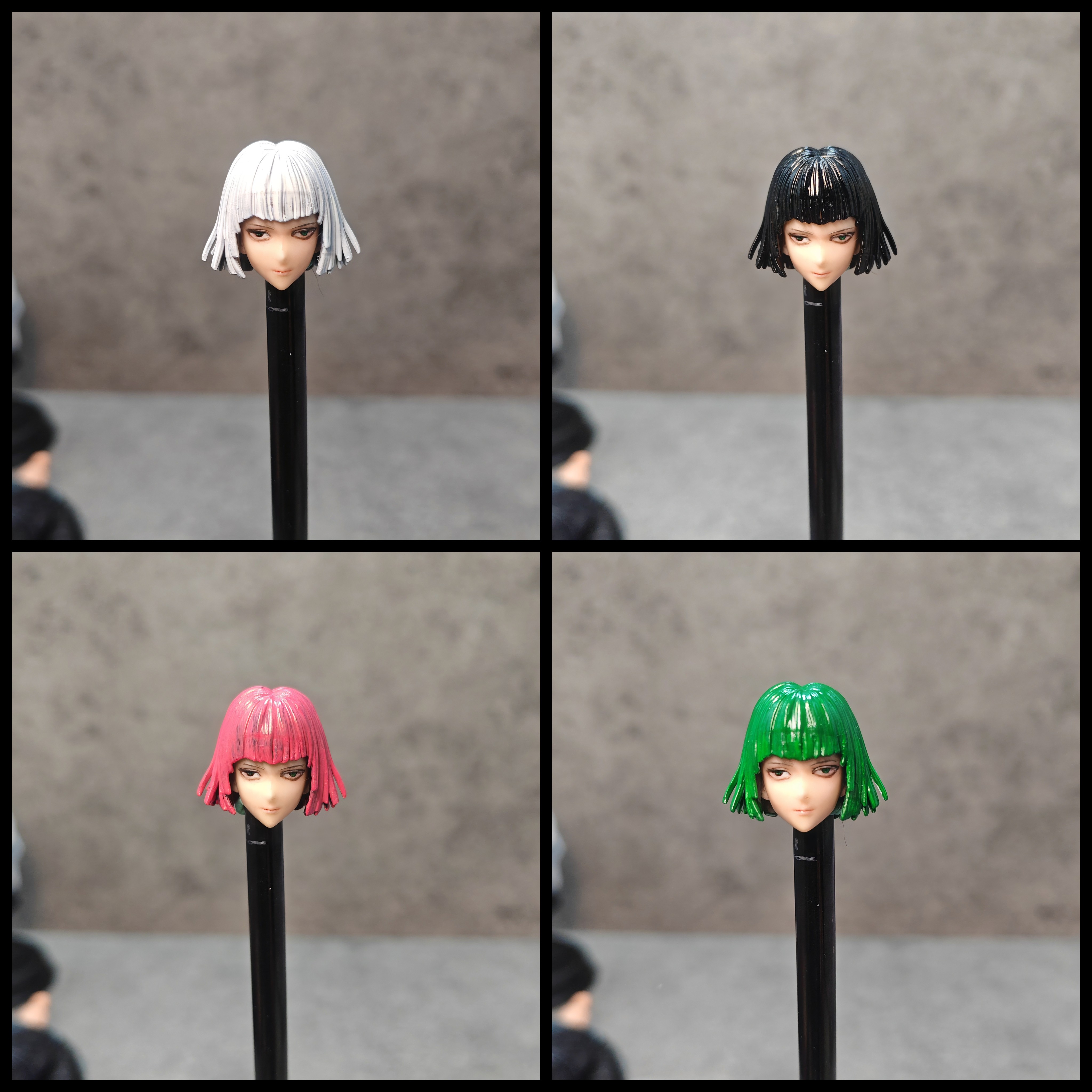 现货 芙米模玩 一拳超人吹雪 1/12头雕6寸 模型 兵人偶手办 动漫