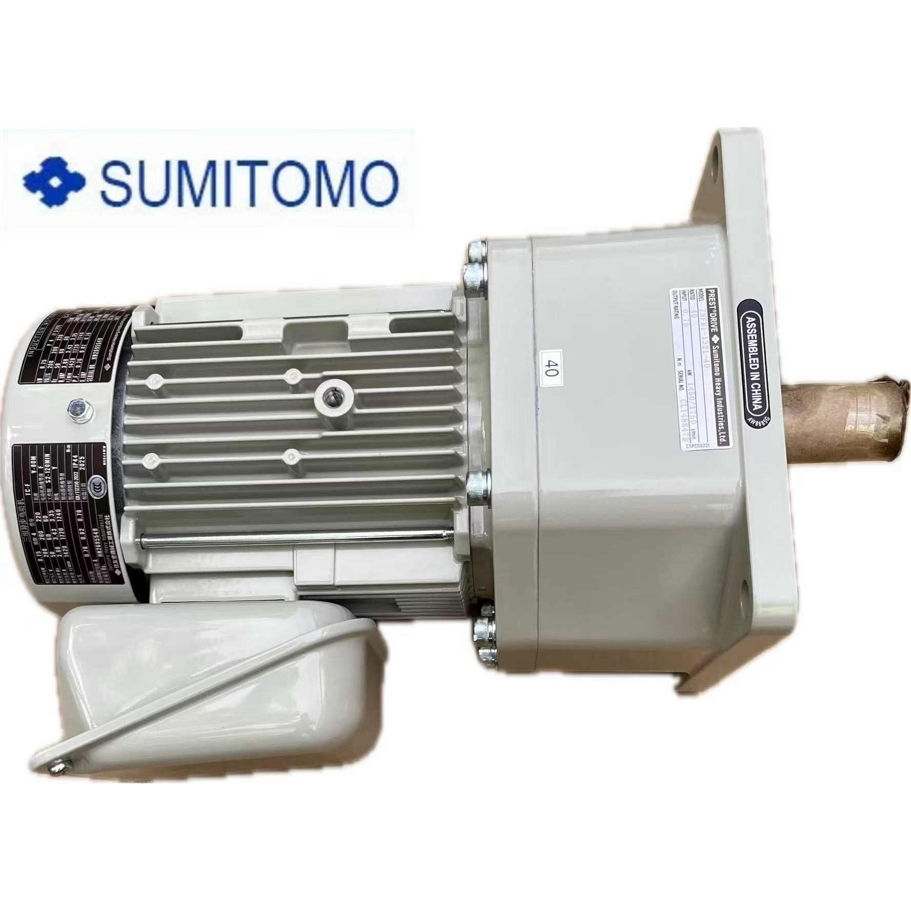 住友 SUMITOMO重机械减速机 PREST系列减速电机 ZNFM1-1321-40