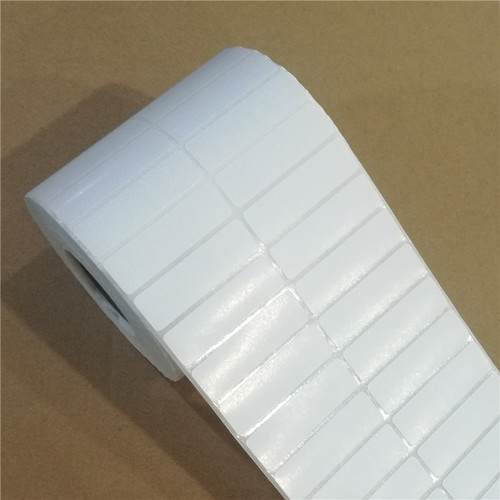 热销铜版不干胶纸50X15卷筒条码纸TSC244 247 X1i标签打印纸1万张