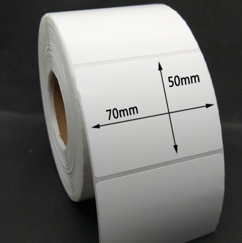 加粘标签纸70X50铜版不干胶纸G500U ZT210 230 410 420条码纸特惠,办公设备/耗材/相关服务,标签打印纸/条码纸,淘宝优惠券,粉丝福利购,淘宝优惠卷