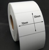 不干胶纸G500U 420条码 ZT210 410 纸特惠 230 加粘标签纸70X50铜版