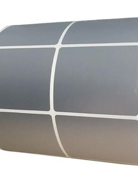 PET不干胶哑银纸50X40消银龙条码纸IT4S ZD888T 421T标签纸特惠