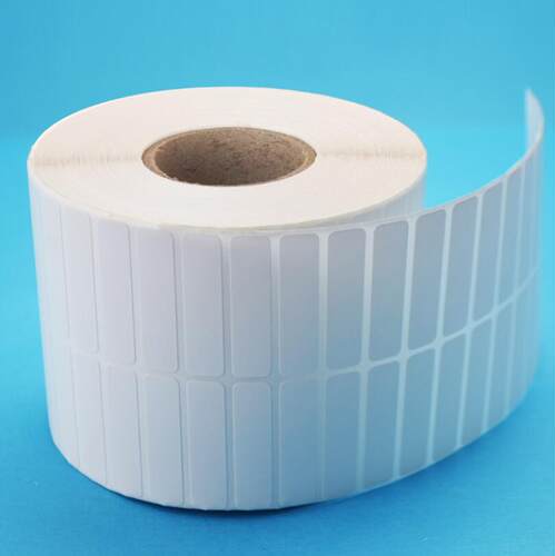粘性好铜版不干胶纸40x10标签纸