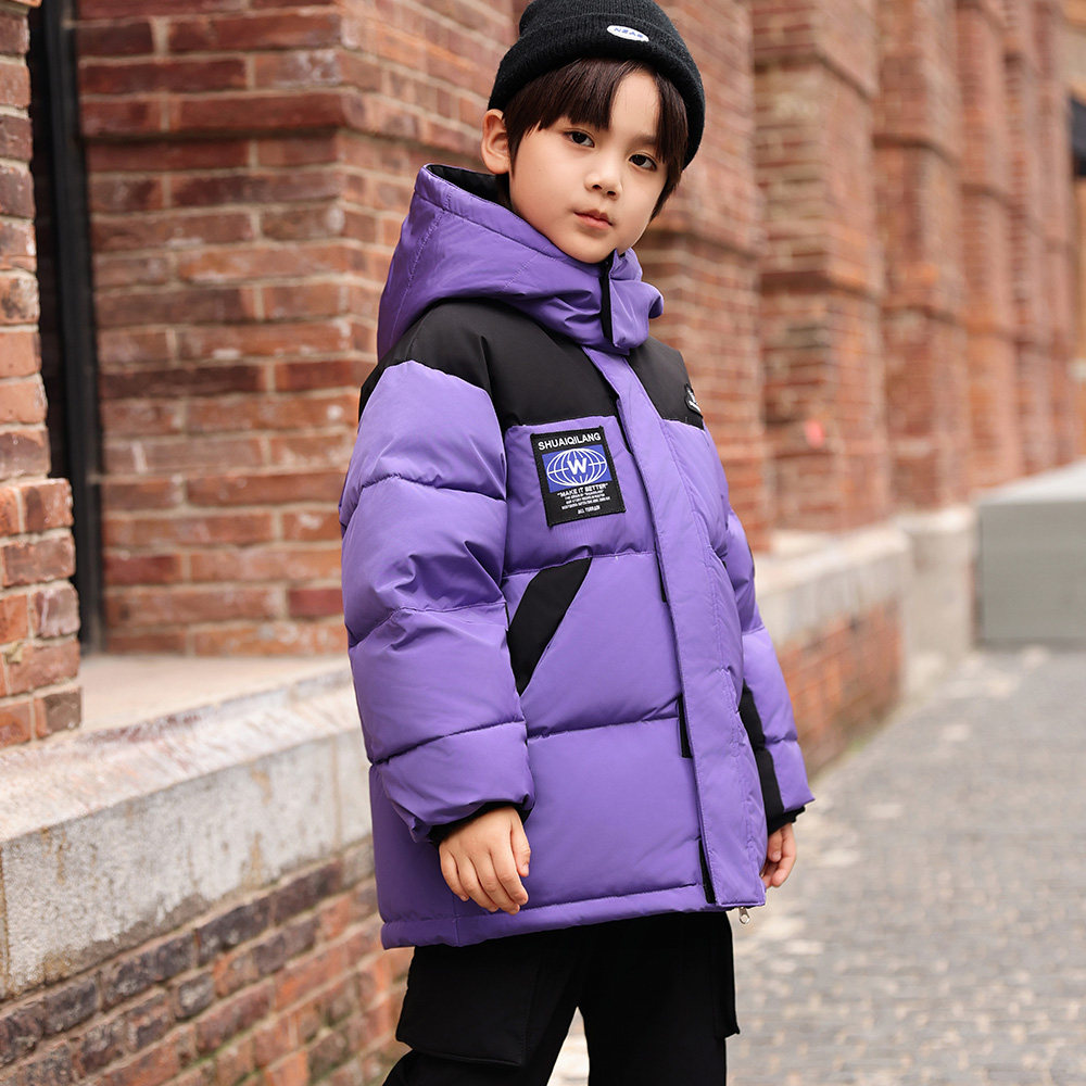 派克儿童羽绒服2025冬季新款国潮工装休闲男童加厚白鸭绒童装外套,童装/婴儿装/亲子装,羽绒服,淘宝优惠券,粉丝福利购,淘宝优惠卷