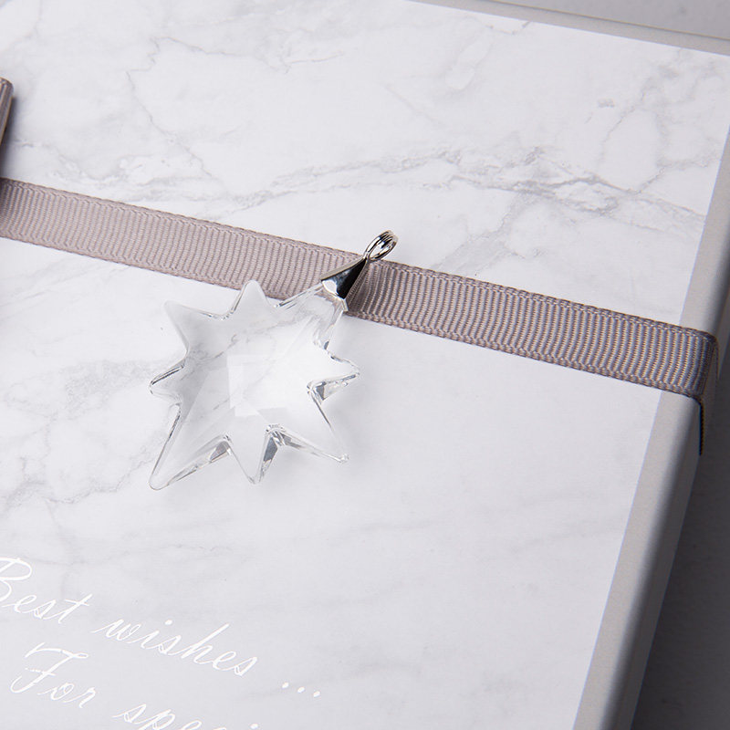 2023奥地利水晶车挂件三色汽车内饰礼物水晶后视镜吊坠汽车挂饰