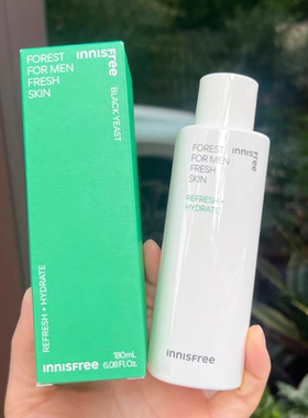 悦诗风吟森林男士酷爽控油爽肤水180ml 2026.09.12到期 最后一瓶