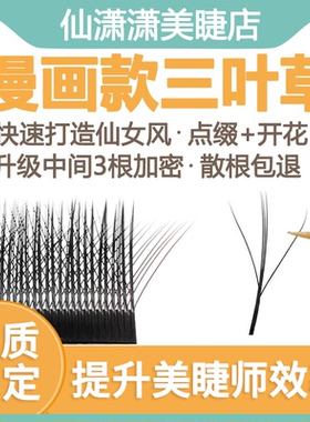0.05夹心仙子三叶草嫁接美睫