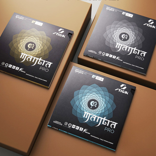 斯帝卡SITGA乒乓球拍胶皮咒语PRO涩套反手用MANTRA红黑进口套胶
